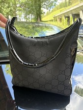 borsa gucci vintage, Nera con
