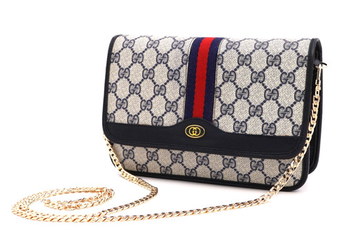 Borsa tracolla gucci vintage - a,