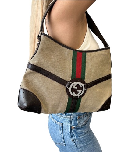 Gucci borsa hobo vintage - , a