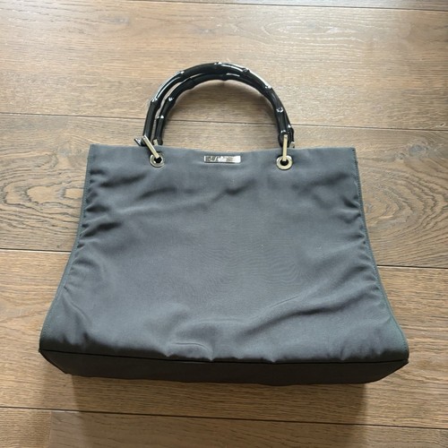 Borsa tote gucci bamboo - borsa,