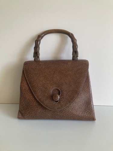 Vintage sac main cuir - sac,