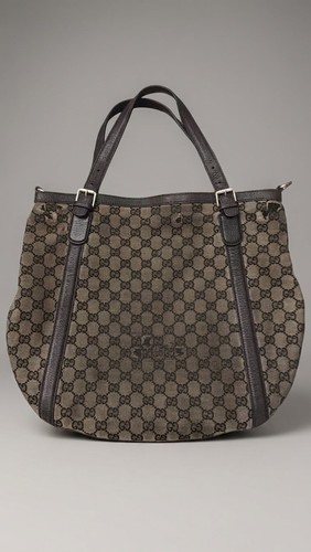 Borsa gucci vintage canvas - vintage, gg
