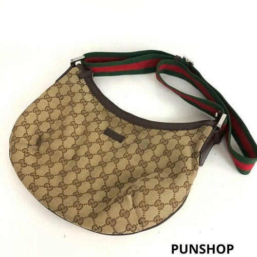 Borsa tracolla gucci tela - a,