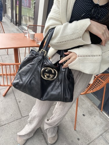 Borsa gucci vintage pelle - vintage, in